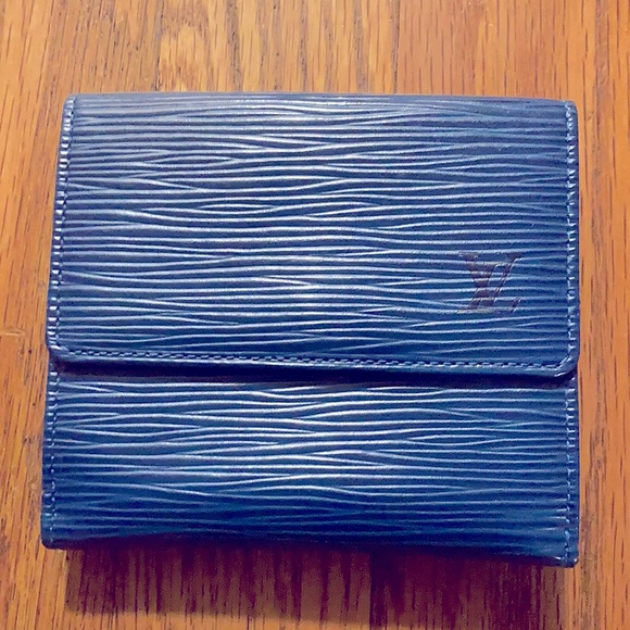 Louis Vuitton Blue Wallet